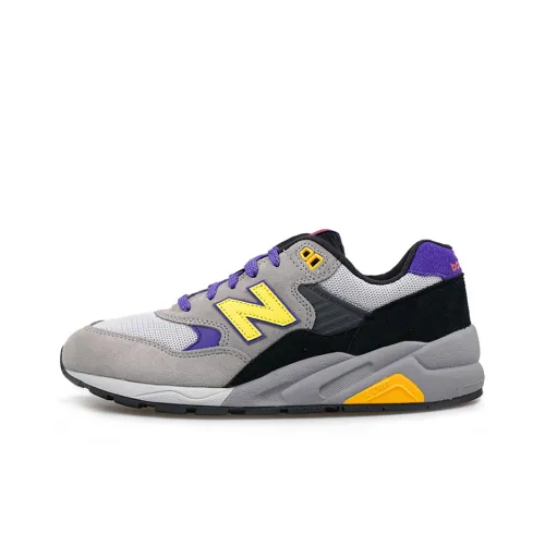 New Balance NB 580 Low Топ Беговые кроссовки Мужские Серый Фиолетовый
