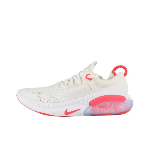 Nike Joyride Run 1 Амортизаторы Shock Absorbers противоскользящие низкий топ повседневные беговые кроссовки женские белый красный