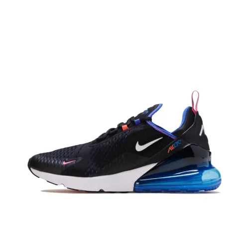 Nike Air Max 270 Low Беговые кроссовки Унисекс Черный Синий Розовый