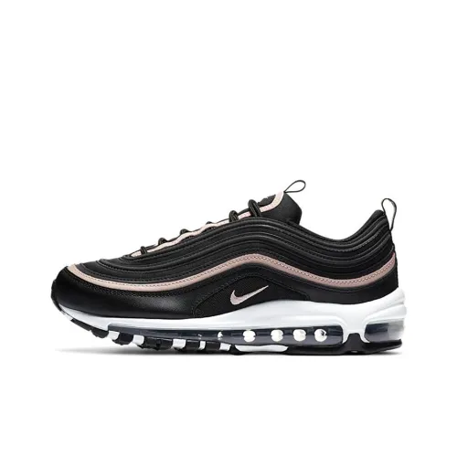 Nike Air Max 97 Low Топ Повседневные Беговые Кроссовки Женские Черные Розовые
