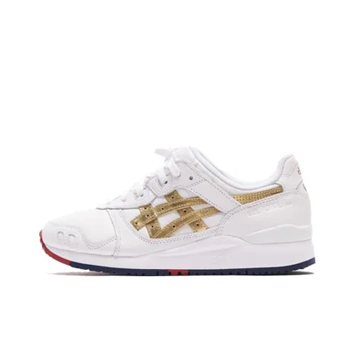 Ronnie Fieg x Asics Gel Lyte 3 Low Топ Беговые кроссовки Мужской Белый Золото