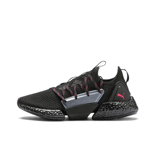 PUMA Hybrid Rocket Aero Амортизация Покрытие Поддержка Низкий Топ Беговые кроссовки Женские Черный Розовый