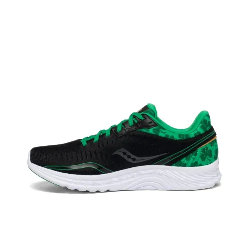 Saucony Kinvara ST. Paddy'S Day Elite 11 Low Топ Беговые кроссовки Мужской Черный Зеленый