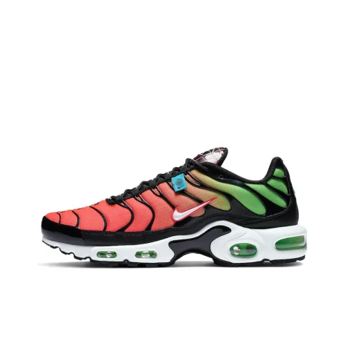 Nike Air Max Plus Low Top Air Cushion Marathon Беговые кроссовки Мужские Черные
