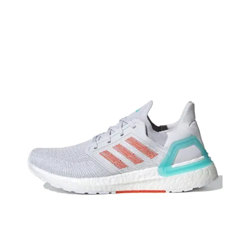 Adidas ULT Ultraboost 20 Low Топ Беговые кроссовки Женские Серый Оранжевый Синий