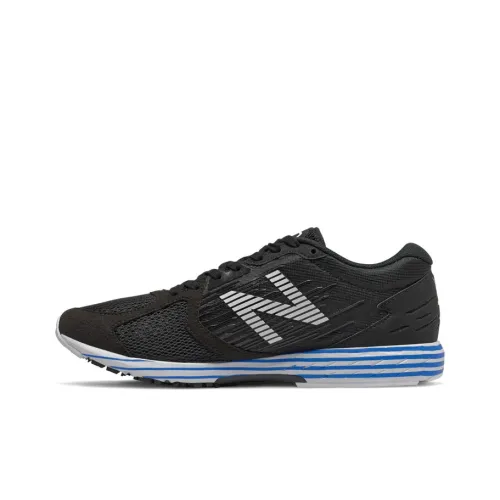 New Balance NB Hanzo Low Беговые кроссовки Мужские Черные Синие Ширина D
