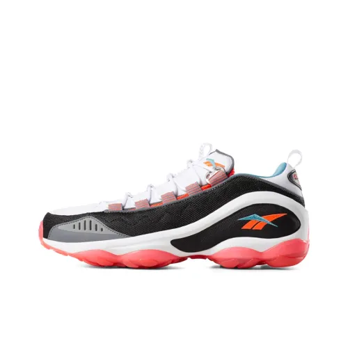 Reebok DMX RUN 10 Амортизация Низкий Топ Беговые кроссовки Унисекс Черный Белый