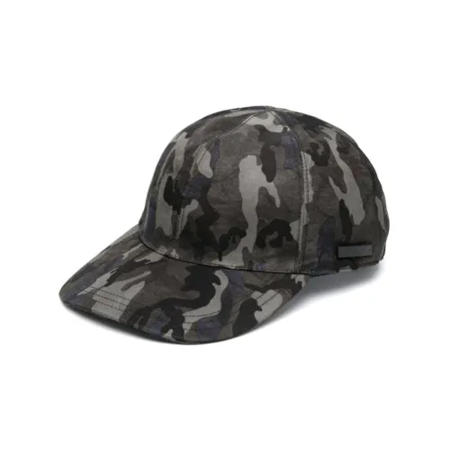 PRADA Полиамид Кепки Серый Мужской