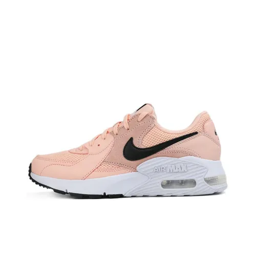 Nike Air Max Excee Low Топ Марафон Беговые кроссовки Женские Черно-розовый
