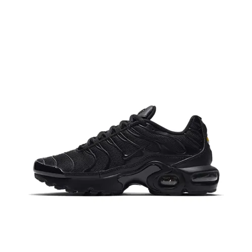 Nike Air Max Plus Low Top Беговые кроссовки Женские Черные