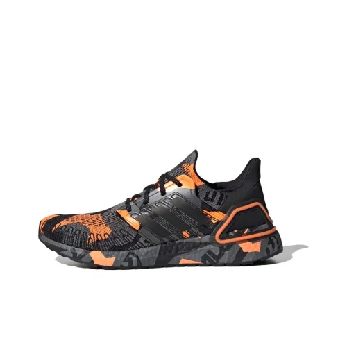 Adidas ULT Дышащие Wa Противоскользящие Низкие Кроссовки для Бега Мужские Серый Черный Оранжевый