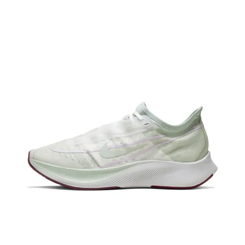Nike Zoom Fly 3 Low Топ Беговые кроссовки Женские Гора PEAK Белый