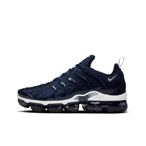 Nike Vapormax Plus Low Топ Беговые кроссовки Мужской Темно-синий