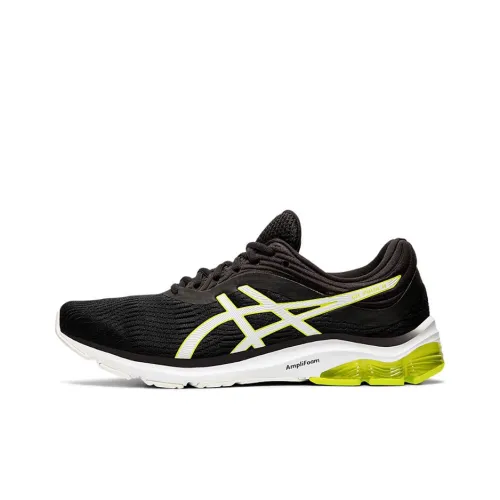 Asics Gel Impulse 11 Low Топ Беговые кроссовки Мужские Черные Желтые