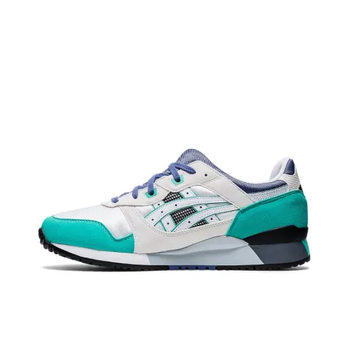 Asics Gel Lyte 3 Low Топ Повседневные Беговые Кроссовки Мужские Белые Зеленые