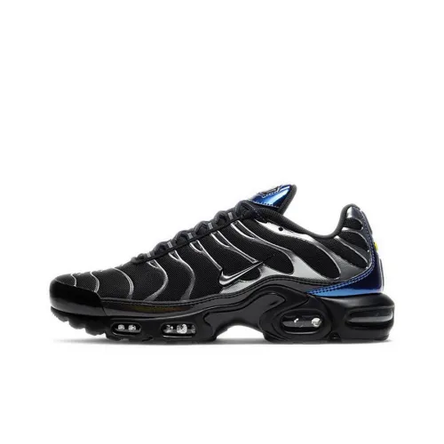 Nike Air Max Plus Low Top Беговые кроссовки Унисекс Металл Черный