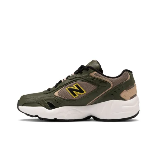New Balance NB 452 Low Топ Повседневные Беговые Кроссовки Женские Темно-Зеленые