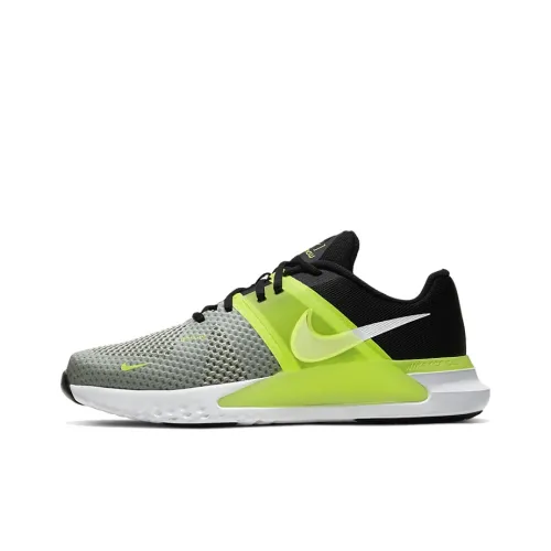 nike Renew Fusion Shock Absorbers Slip-Resistant Abrasion-Resistant Low Top Casual Running Shoes Men's Gray Green nike Renew Fusion Shock Absorbers Противоскользящие устойчивые к истиранию низкий топ повседневные беговые кроссовки мужской серый зеленый