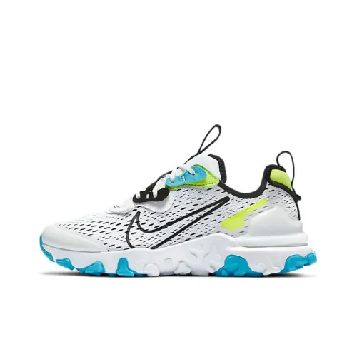 Nike React Vision Амортизация Противоскользящий Устойчивый к истиранию Дышащий Низкий Топ Марафон Беговые кроссовки GS