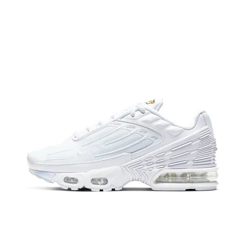 Nike Air Max Plus Low Top Беговые кроссовки GS Pure White