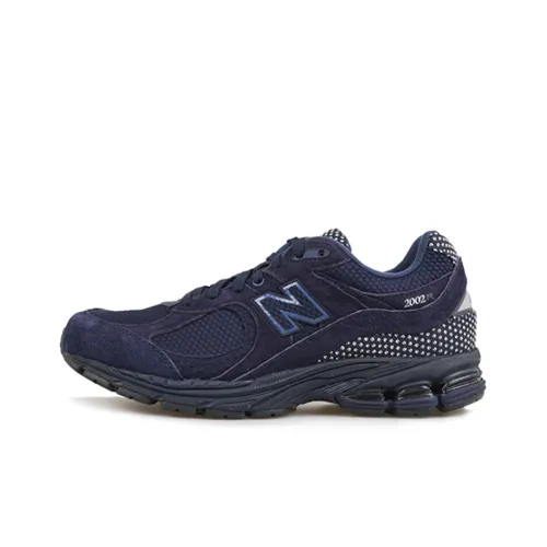 COSTS X FDMTL x New Balance NB 2002R Устойчивый к истиранию Дышащий Низкий Топ Марафон Беговые кроссовки Унисекс Индиго