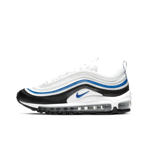Nike Air Max 97 Low Топ Марафон Беговые кроссовки Женские Белый Синий Черный