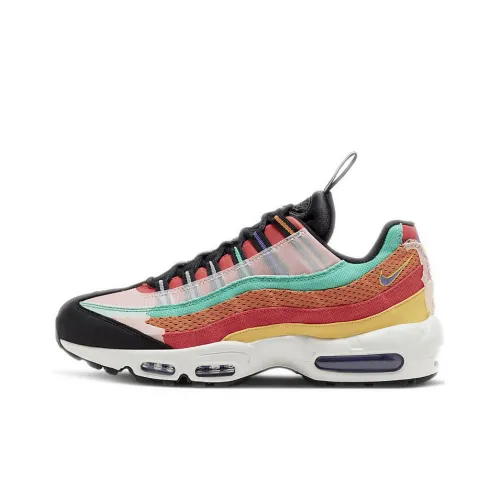 Nike Air Max 95 Легкий Низкий Топ Беговые Кроссовки Мужские Многоцветные Выпуск 2020