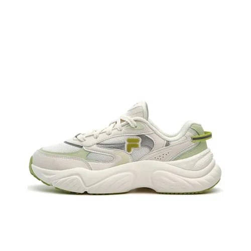 FILA FUSION Conch II Conch Shoes Беговые кроссовки Низкий Топ Белый Женский