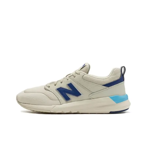 New Balance NB 009 Low Топ Беговые кроссовки Унисекс Бежево-синий D Ширина