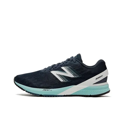 New Balance NB Hanzo Low Топ Марафон Беговые кроссовки Мужской Темно-синий