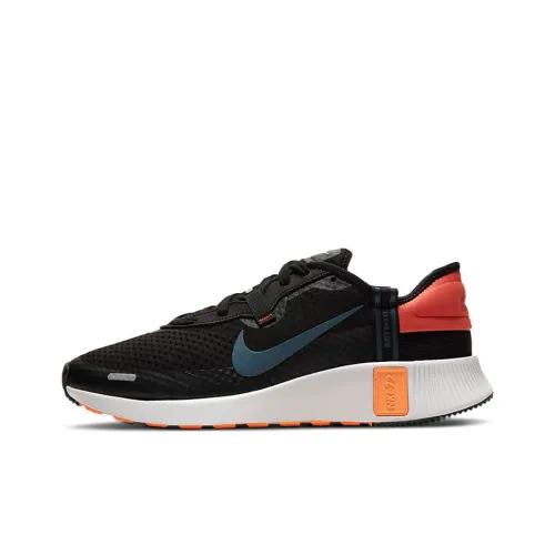 Nike Reposto Shock Absorbers Slip-resistant Abrasion-resistant Breathable Low-top Running Shoes Men's Black Blue Red Найк Репосто Шок Абсорбер Слип-резистентный Аbrasion-resistant Дышащий Низкий Топ Беговые Кроссовки Мужские Черный Синий Красный