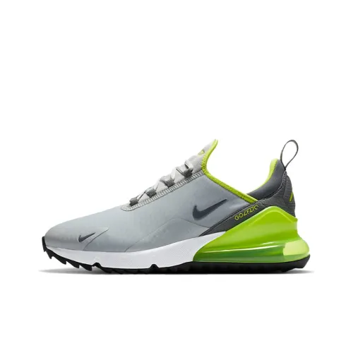 Nike Air Max 270 Low Топ Повседневные Беговые Кроссовки Унисекс Серый Зеленый