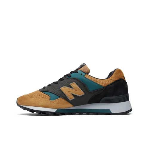 New Balance NB 577 Low Топ Беговые кроссовки Унисекс Зеленый Желтый Черный