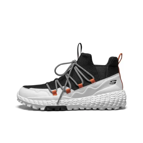 Skechers Monster MID Беговые кроссовки Мужской Черный Белый