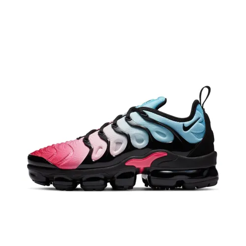 Nike Vapormax Plus Low Топ Повседневные Беговые Кроссовки Женские Черный Синий Розовый