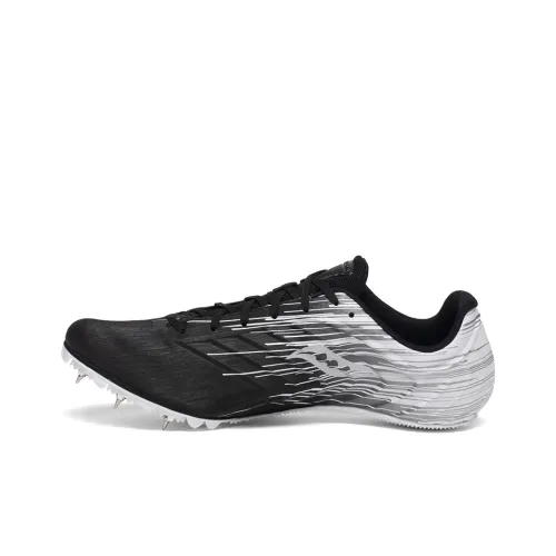 Saucony Spitfire 5 Spitfire 5 Low Топ Беговые кроссовки Мужской Черный белый