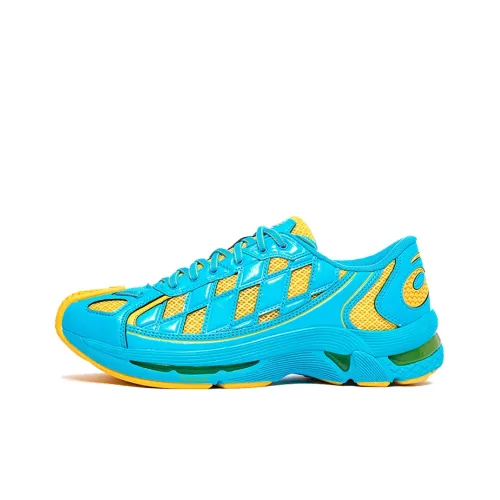 Asics Gel Kiril Амортизация Низкий Топ Повседневные Беговые Кроссовки Унисекс Синий