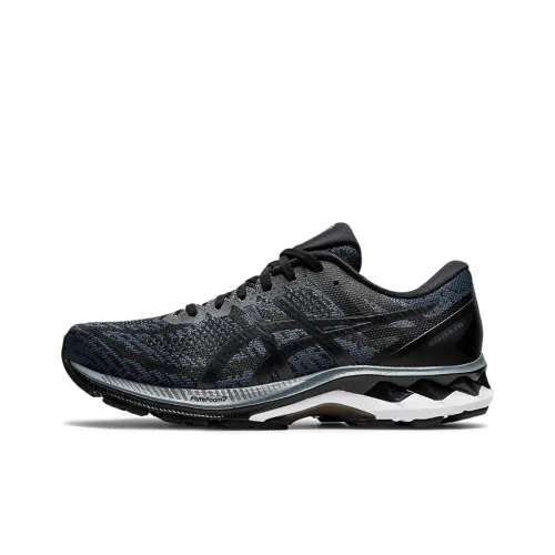 Asics Gel Kayano 27 MK Low Топ Беговые кроссовки Мужские Черные Серые