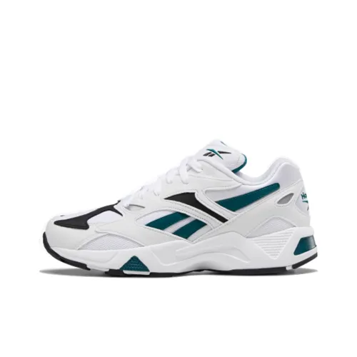 Reebok Aztrek 96 Low Топ Беговые кроссовки Унисекс Белый Зеленый