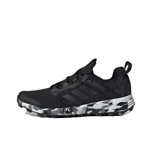 adidas Terrex Speed Low Топ Беговые кроссовки Мужской Черный белый