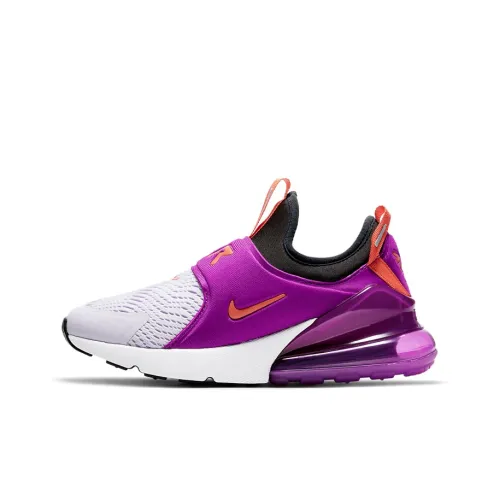 Nike Air Max 270 Low Беговые кроссовки Женские Фиолетовый Оранжевый