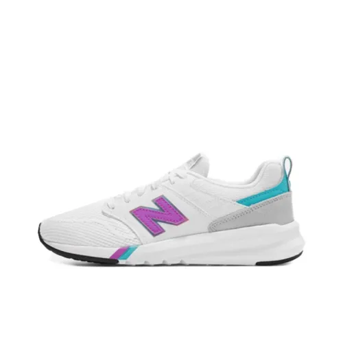 New Balance NB 009 Low Топ Беговые кроссовки Женские Белые B Ширина