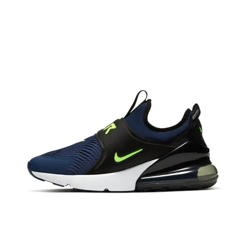 Nike Air Max 270 Low Беговые кроссовки GS Черный Синий Зеленый