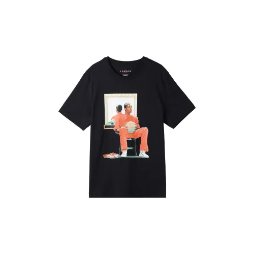 Jordan Flight ARTIST Черные Мужские T-рубашки