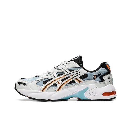 Asics Gel Kayano 5 Low Top Повседневные Беговые Кроссовки Унисекс Синие Белые