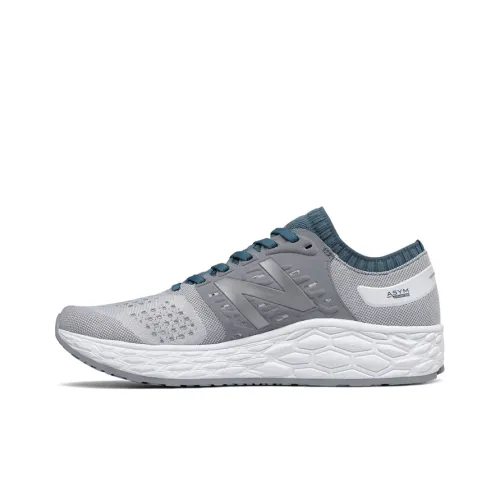 New Balance NB Свежий Foam Vongo V4 Vongo V4 Low Топ Беговые кроссовки Мужской Белый Серый
