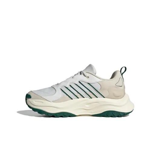 Adidas Maxxwavy Аbrasion Resistant Низкие Беговые Кроссовки Унисекс Белый Бежевый Зеленый