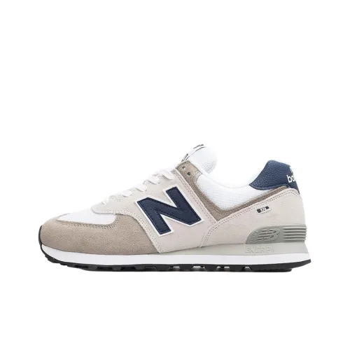 New Balance NB 574 Low Топ Повседневные Беговые Кроссовки Унисекс Серый Синий D Ширина