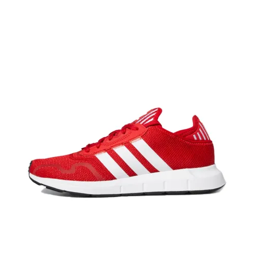 Adidas Originals Swift Run X Амортизаторы Slip-resistant Abrasion-resistant Низкий топ Беговые кроссовки Унисекс Красный Белый