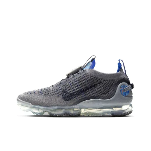 nike Vapormax 2020 Low Топ Беговые кроссовки Мужской Серо-голубой Flying Нить Ткани вязаные Многоцветный Leisure sports